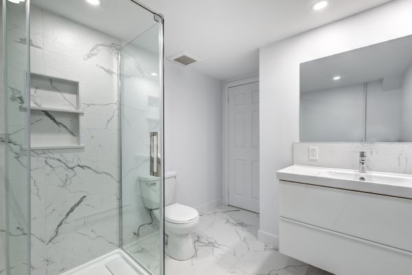 Basement Bathroom Installation in Los Gatos